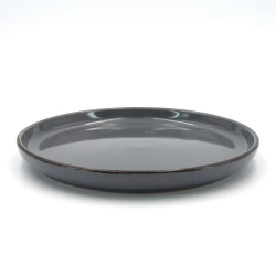Тарілка десертна Milika Favaris Grey керамічна 20,5 см (M0470-28F-005G-S)