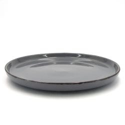 Тарілка обідня Milika Favaris Grey керамічна 27 см (M0480-28F-005G-D)