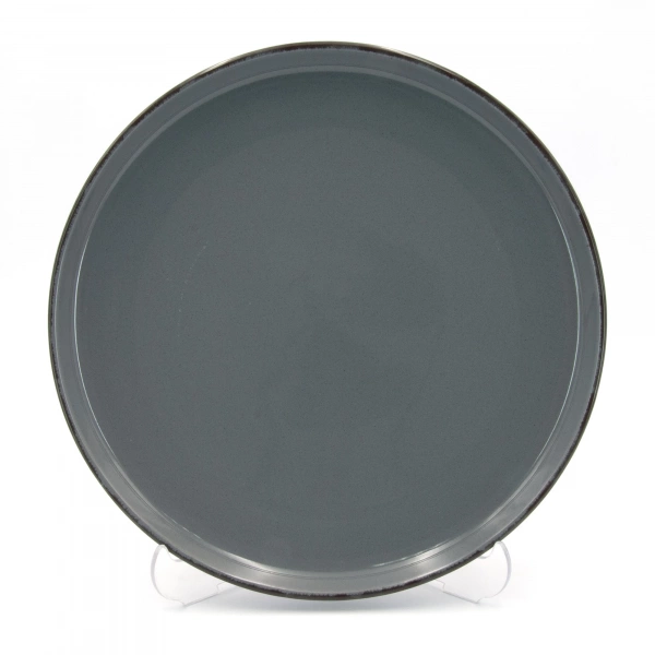 Тарілка обідня Milika Favaris Grey керамічна 27 см (M0480-28F-005G-D) фото 2