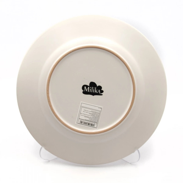 Тарілка обідня Milika Siana White керамічна 26,5 см (M0480-TRSC241006-105P-W) фото 3
