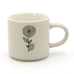 Кружка фарфоровая Milika Floret Beige 380мл (M0520-47D-017C-1014) Кружка фарфоровая Milika Floret Beige 380мл (M0520-47D-017C-1014)
