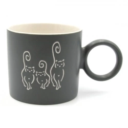 Кухоль Milika KittylandiaGrey 455 мл (M0520-93G-008C-M1381)