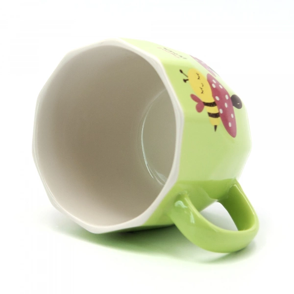 Кухоль порцеляновий Milika MadBee Yellow 350мл (M0520-KLD9-S210C) фото 2