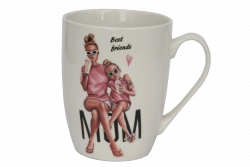 Кухоль Milika Family Look Mom 400мл Color (M0520-NBM400-07)