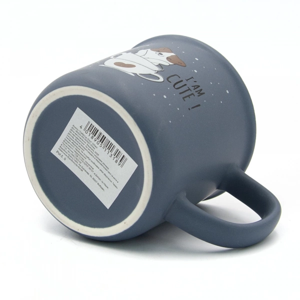 Кухоль Milika CatfeCup Grey 320 мл (M0520-RX-N250413Grey) фото 3