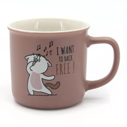 Кухоль Milika CatfeCup Pink 320 мл (M0520-RX-N250413Pink)