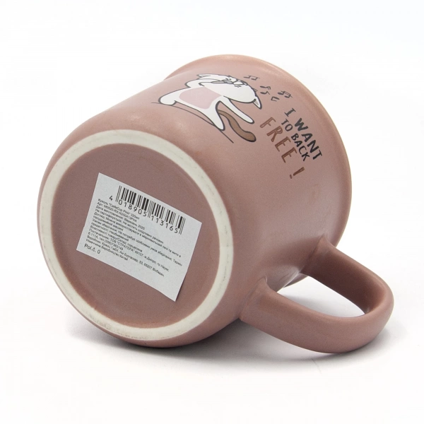 Кухоль Milika CatfeCup Pink 320 мл (M0520-RX-N250413Pink) фото 3
