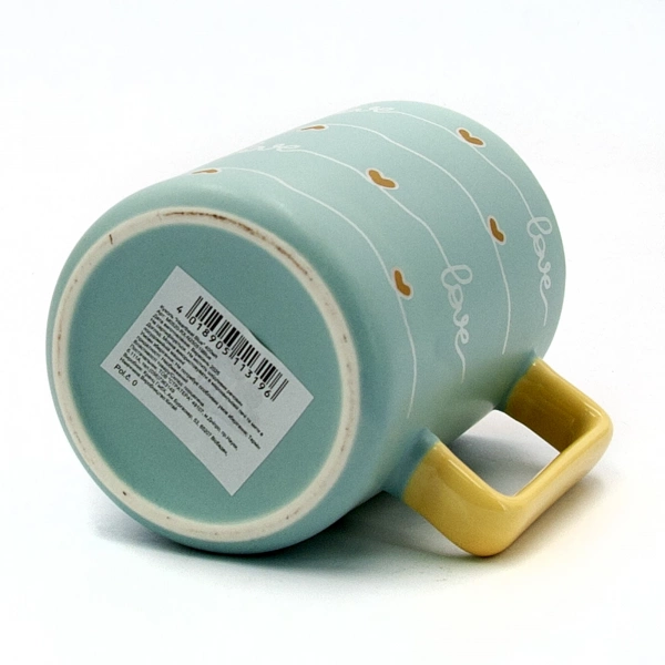 Кухоль Milika Heartbeat Blue 400 мл (M0520-RX-N250519Blue) фото 3