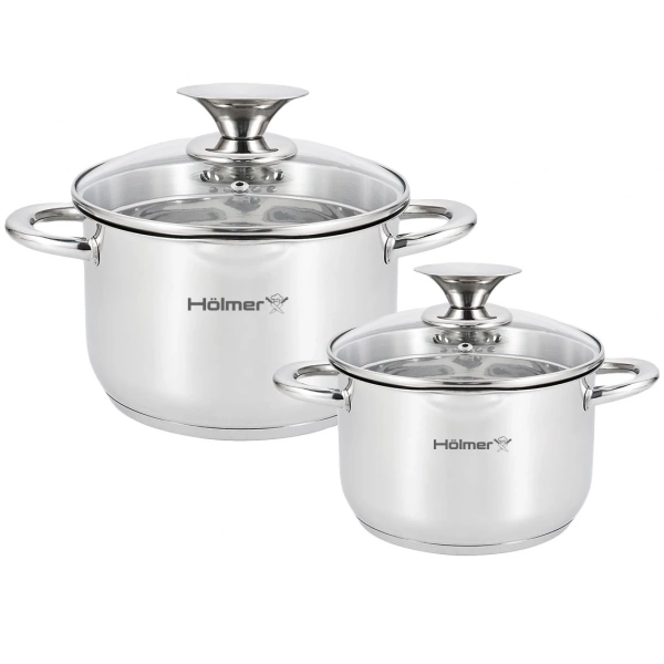 Набір посуду Hölmer Orly 4пр. 2л/3,8л (CS-3451-SSD) фото 9