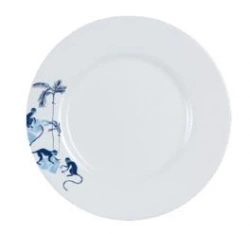 Тарілка десертна кругла Luminarc Zao Blue 19см (P9436)