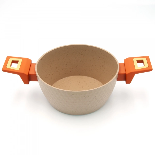 Каструля алюмінієва протипригарна Vincent D=20см 2л (VC-3188-20) фото 3