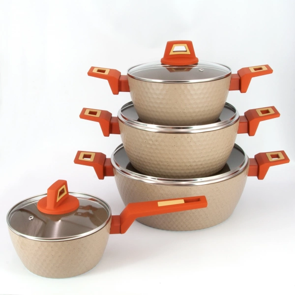 Ківш алюмінієвий протипригарний Vincent D=18см 1,8л (VC-3188-18s) фото 6