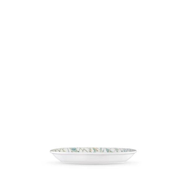 Блюдо поглиблене овальне Wilmax Olive Green Graphics 16×9 см (WL-671541 / A) фото 2