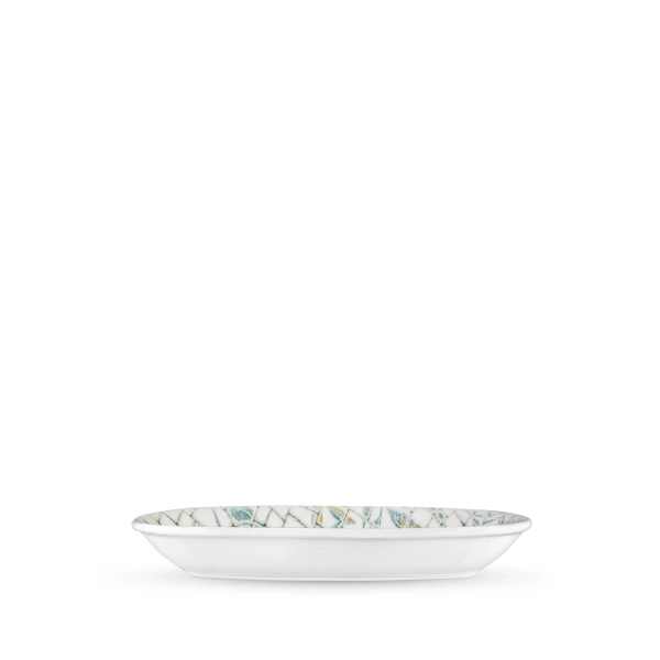 Блюдо поглиблене овальне Wilmax Olive Green Graphics 25×15 см (WL-671543 / A) фото 2