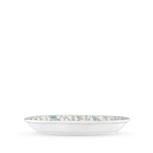 Блюдо поглиблене овальне Wilmax Olive Green Graphics 30,5×18 см (WL-671544 / A) фото 2