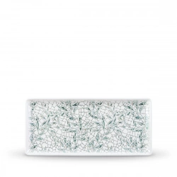 Блюдо плоское прямоугольное Wilmax Olive Green Graphics 33х15 см (WL-671553 / A)