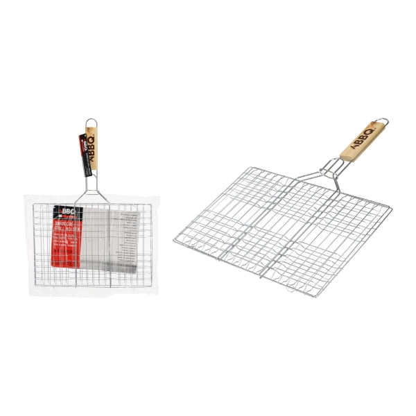 Решітка для гриля з хромовим покриттям BBQ  48см (YL7900240) фото 3