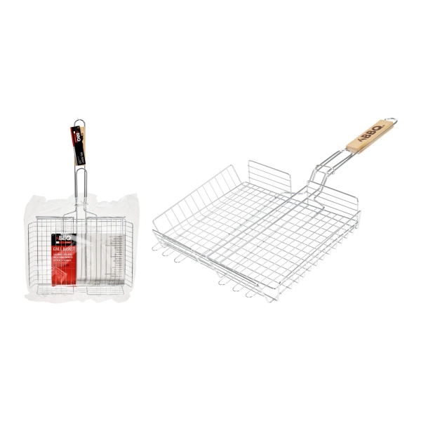 Решітка для гриля з хромовим покриттям глибока BBQ 57см (YL7900260) фото 3