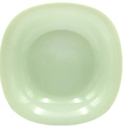 Тарелка глубокая квадратная Luminarc Carine Paradise Green 21см (V7417)