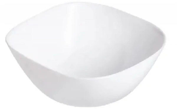 Салатник квадратний Luminarc Carine White 14см (Q7016) фото 3