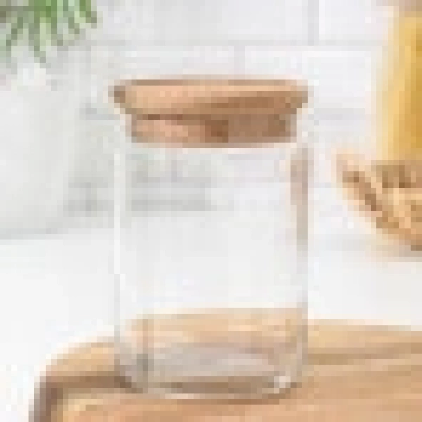 Банка для сипучих 0,75л Luminarc Cork (P9618) фото 2